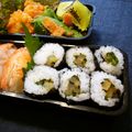 runa10's cooksnap of when they made ゴマかつお節入りたくあん手巻き.