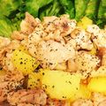 クック4BA9C3☆'s cooksnap of when they made 鶏もも肉とじゃがいものハーブ焼き.