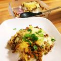 ちょちょこ✫'s cooksnap of when they made 調理師直伝！最恐禁断のレシピ！納豆ドリア.