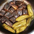 choconeko's cooksnap of when they made 茄子とピーマンの煮物.