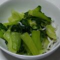 ヨシヨッシー's cooksnap of when they made 簡単！うまい！チンゲン菜のおひたし！.