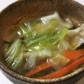 yukky☆mama's cooksnap of when they made 白菜餃子のシャンタンスープ.