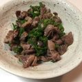 灘田kinuko's cooksnap of when they made ピリッと辛い。砂肝とピーマンの味噌炒め！.