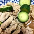 しずく８'s cooksnap of when they made かんたん！豚肉と胡瓜のさっぱりポン酢炒め.