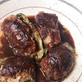 amk3377's cooksnap of when they made はがれない！ピーマンの肉詰め(´∀｀)♪.