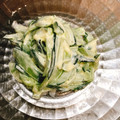 ぱんだ170071's cooksnap of when they made 大量消費！簡単きゅうりのごまマヨ和え.