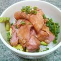 ebipeco's cooksnap of when they made アボカド•ローストビーフ丼.