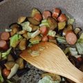 ぐうたら主婦みん's cooksnap of when they made ★キャベツとウインナーの和風パスタ★.