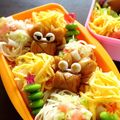 mmci's cooksnap of when they made ウインナーのカニさん☆キャラ弁やお弁当に.