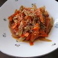 碧きりん's cooksnap of when they made 超常備菜！子供が頬張るきんぴらごぼう☆.