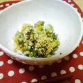 峰ベジ子's cooksnap of when they made セロリの葉のごま炒め.