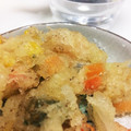 若く見られるおっさん's cooksnap of when they made サクサク簡単☆３色の彩り☆野菜かき揚げ.