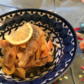 ヨヌ☆'s cooksnap of when they made 鯵と彩り野菜の南蛮漬け.