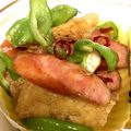 すずなつきぃんいち's cooksnap of when they made 油揚げ入りウィンナーとピーマンの甘辛炒め.