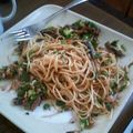 loveboard's cooksnap of when they made オイルサーディンのパスタ.