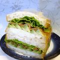 龍青空ママ's cooksnap of when they made アボカドサーモンポテトのサンドイッチ.