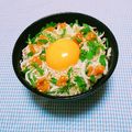 まあまま☆0403's cooksnap of when they made 梅しそ卵かけごはん～＋しらす.