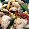 clover55's cooksnap of when they made ちゅるりん♡ささみのオイスターソース炒め.