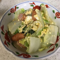 akipopc's cooksnap of when they made バター香る♪白菜の洋風卵とじ.