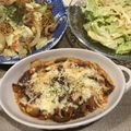 miwayon's cooksnap of when they made なすのトマトキムチーズグラタン.