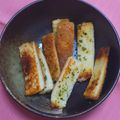 nosso's cooksnap of when they made パン耳で節約おつまみ！磯辺マヨネーズ焼き.
