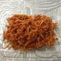 ゆまる★'s cooksnap of when they made 美味♡さきいかのコチュジャン和え.