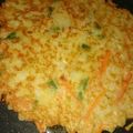 きーわきわ's cooksnap of when they made 簡単♡カリモチ♪韓国料理屋さんのちぢみ.