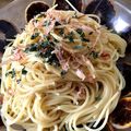 nakataka先生's cooksnap of when they made あえるだけ★梅しそパスタ.