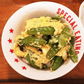 なっつん¥'s cooksnap of when they made 絹さやの卵とじ.