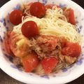 ぴちおさん's cooksnap of when they made ツナトマトそうめん.