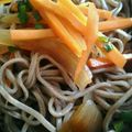 クックO09010☆'s cooksnap of when they made やさしいお酢で☆野菜たっぷり南蛮そば.