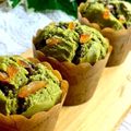はらぺこあゆ's cooksnap of when they made ゆであずきと栗のヘルシー抹茶マフィン！.