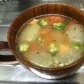 nyahco3's cooksnap of when they made 暑い夏に！冬瓜とトマトのスープ.