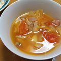 ペコポコみな's cooksnap of when they made 簡単＊野菜たっぷりトマトスープ.