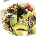 ふたごママちゃん's cooksnap of when they made 納豆アボカドとろろぶっかけ蕎麦（うどん）.