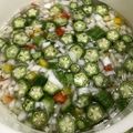 クックWK3Z85☆'s cooksnap of when they made オクラとパプリカのスープ。.