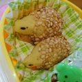 りくさきんちゅ's cooksnap of when they made お弁当に＊はりねずみの親子＊.
