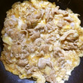 こりんごたん's cooksnap of when they made 楽で簡単！甘辛豚の卵とじ.