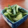 ハチワレねこ's cooksnap of when they made 簡単！お蕎麦屋さんのセロリの浅漬け。.