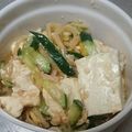 横山允謙's cooksnap of when they made 簡単もう一品！ツナきゅうり豆腐サラダ.
