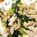 ゆるりん１２'s cooksnap of when they made 早っ！超シンプル！ロメインレタス豚肉炒め.