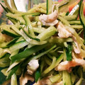 のぶ代's cooksnap of when they made ササミとキュウリの梅肉和え.