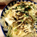 まゆぽんかずぽん's cooksnap of when they made ひき肉とキャベツのとん平焼き風♡.