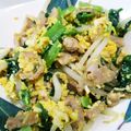 fandango7's cooksnap of when they made 豚肉・小松菜・玉子炒め☆時短！簡単♪.