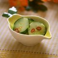 ぽっぽぺぺ's cooksnap of when they made すぐ出来☆きゅうりの中華風ピクルス.