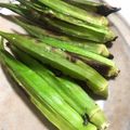 ひかりを's cooksnap of when they made おばけオクラ！焼くだけで旨味アップ！.