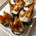 ame-ikuru's cooksnap of when they made わさマヨ✿海老天おにぎり.