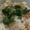 あゆたっくん's cooksnap of when they made カニカマとしその炊き込みご飯.