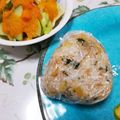 sarii☆☆'s cooksnap of when they made 大葉にんにく醤油おにぎりアレンジ.
