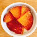 mikko6's cooksnap of when they made ごろっと柿ヨーグルト♪～ジャムを添えて～.